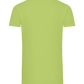 Broke AF Design - Comfort men's fitted t-shirt GREEN APPLE back