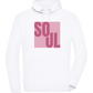 Soul Design - Comfort unisex hoodie WHITE front