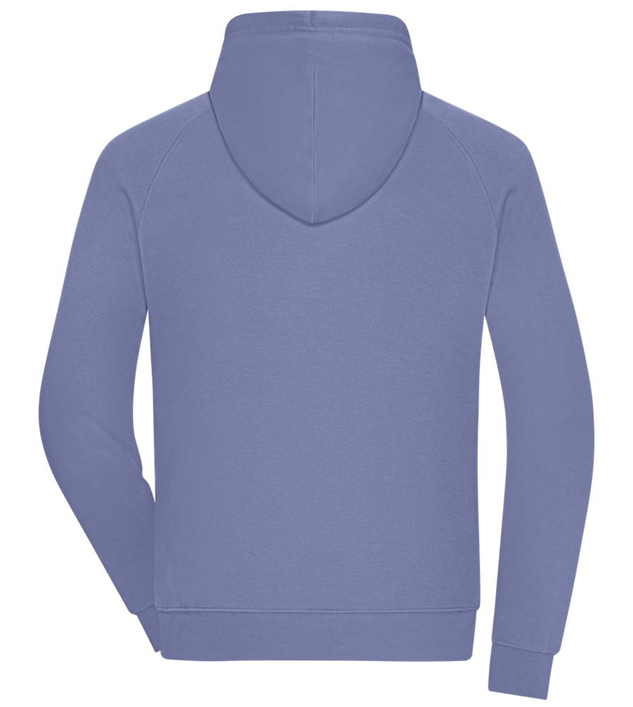 Mr. Never Wrong Design - Comfort unisex hoodie BLUE back