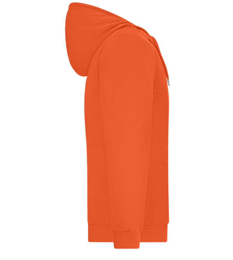 Mr. Never Wrong Design - Comfort unisex hoodie BURNT ORANGE right