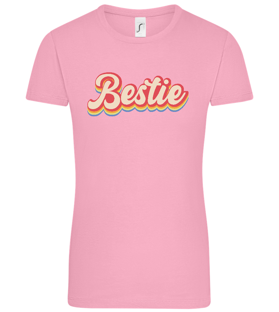 Bestie Design - Comfort women's t-shirt PINK ORCHID front