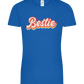 Bestie Design - Comfort women's t-shirt_ROYAL_front