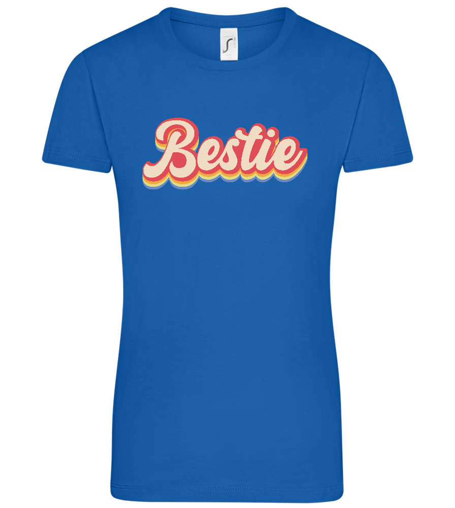 Bestie Design - Comfort women's t-shirt ROYAL front