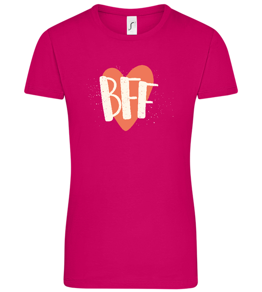 BFF Design - Comfort women's t-shirt FUCHSIA front