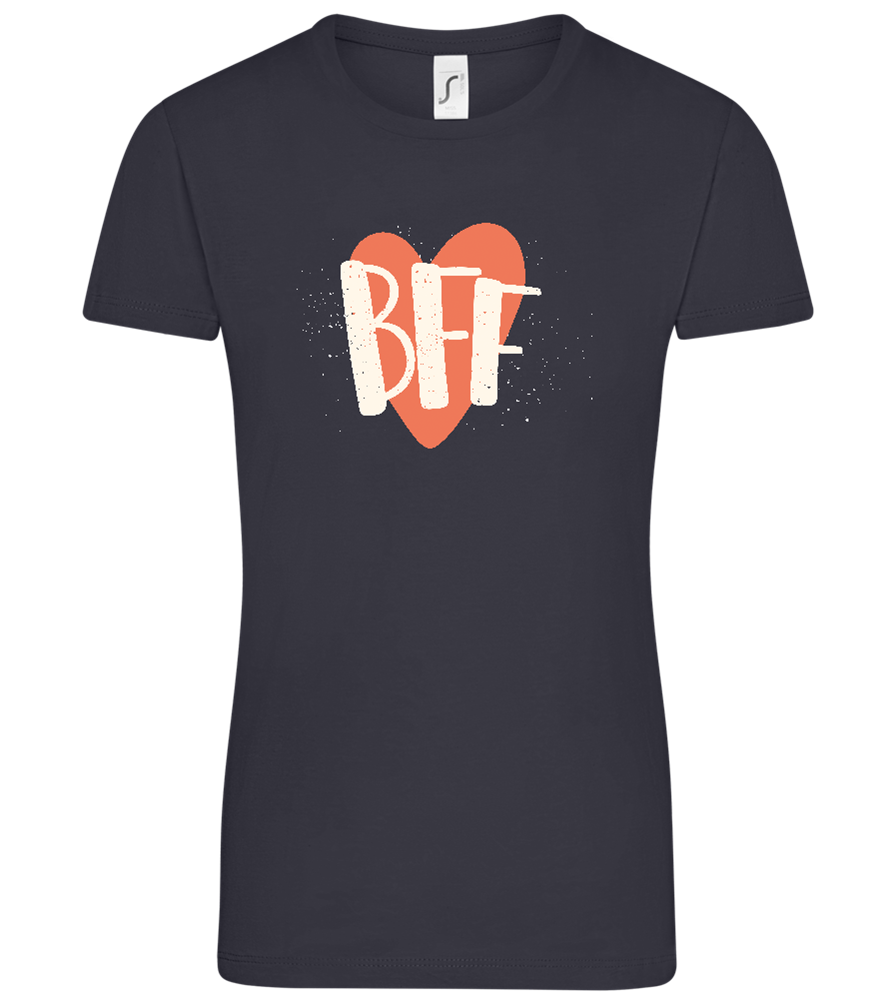 BFF Design - Comfort women's t-shirt MARINE front