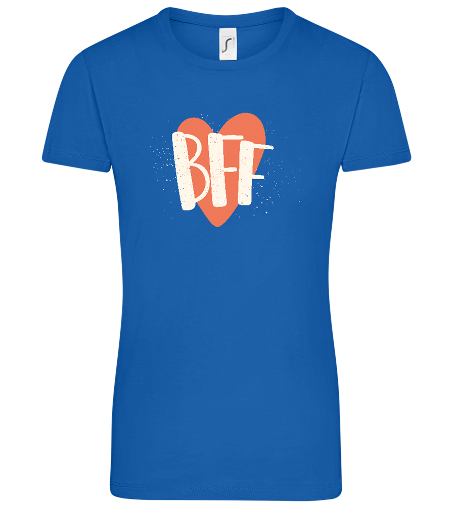 BFF Design - Comfort women's t-shirt ROYAL front