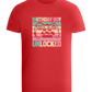 Birthday Boy Unlocked Design - Comfort boys fitted t-shirt_RED_front