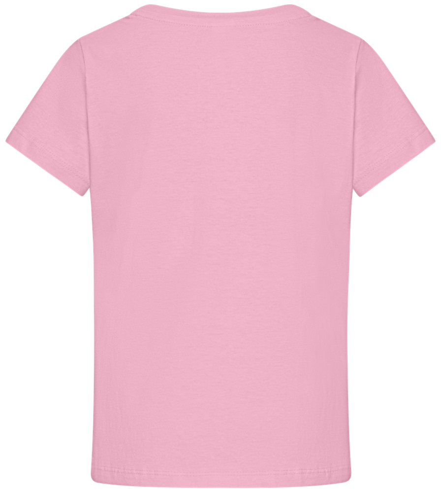 Unicorn Vibes Design - Comfort girls' t-shirt PINK ORCHID back