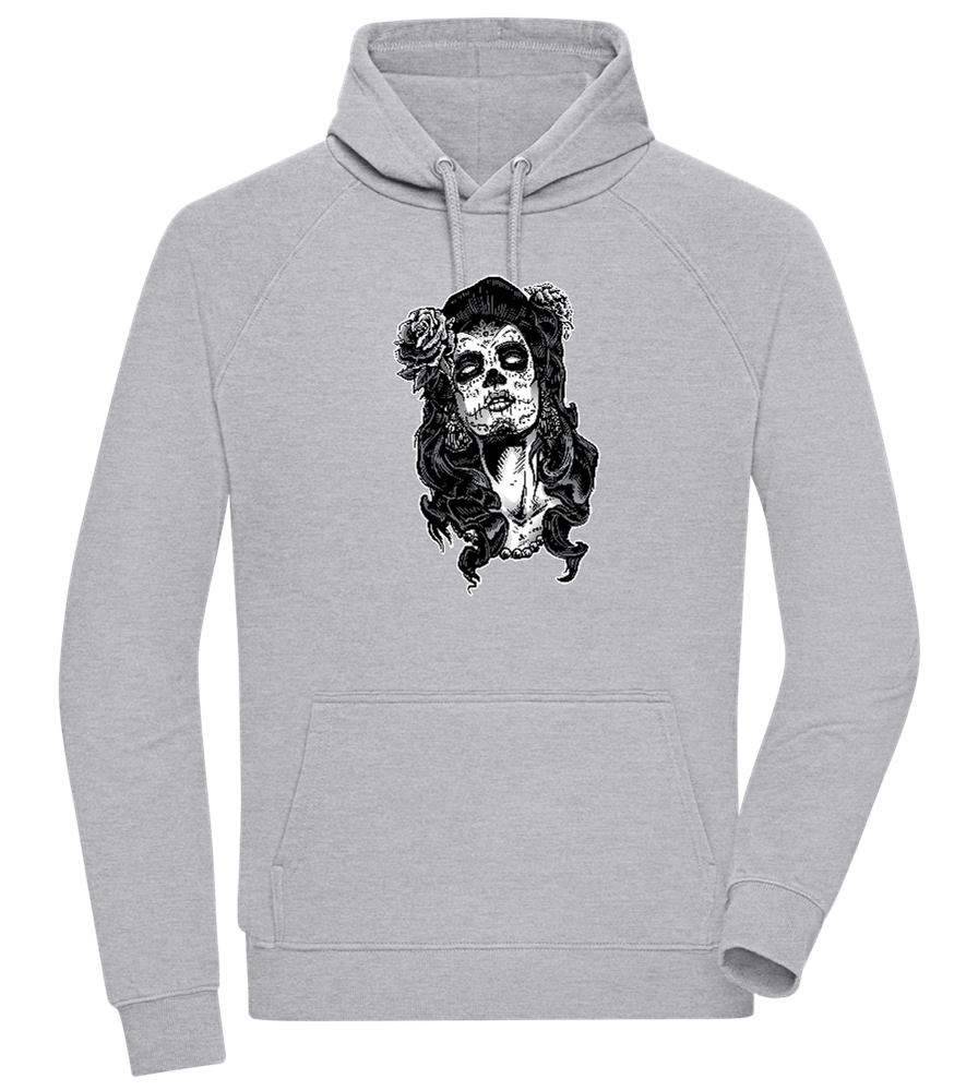 Los Muertos Design - Comfort unisex hoodie ORION GREY II front