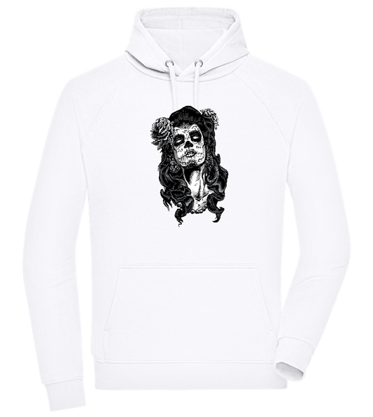 Los Muertos Design - Comfort unisex hoodie WHITE front