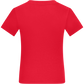 Level Up Design - Comfort boys fitted t-shirt RED back