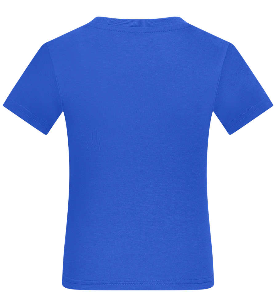 Level Up Design - Comfort boys fitted t-shirt_ROYAL_back