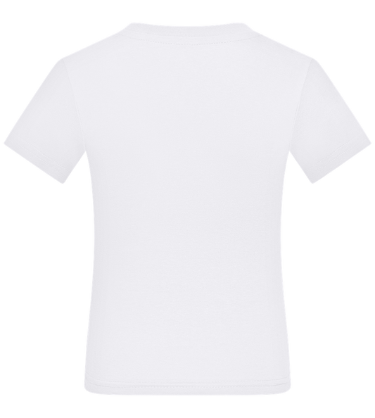 Level Up Design - Comfort boys fitted t-shirt WHITE back