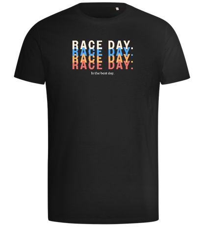 Best Day of the Week Design - Comfort men's t-shirt_DEEP BLACK_front