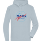 Mars First Frontier Design - Premium unisex hoodie_CREAMY BLUE_front