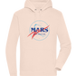 Mars First Frontier Design - Premium unisex hoodie_LIGHT PEACH ROSE_front