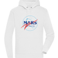 Mars First Frontier Design - Premium unisex hoodie_WHITE_front