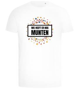 Wie Heeft Er Nog Munten Design - Comfort men's short sleeve t-shirt