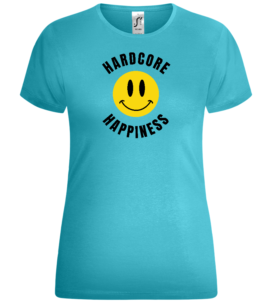 Hardcore Happiness Design - Comfort women's t-shirt_HAWAIIAN OCEAN_front