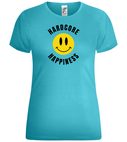 Hardcore Happiness Design - Comfort women's t-shirt_HAWAIIAN OCEAN_front