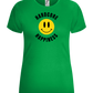 Hardcore Happiness Design - Comfort women's t-shirt_MEADOW GREEN_front