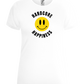 Hardcore Happiness Design - Comfort women's t-shirt_WHITE_front