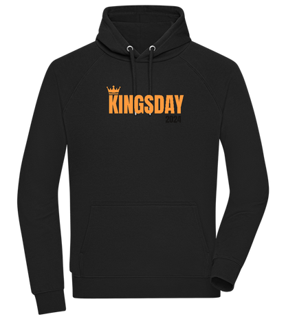 Kingsday 2024 - Comfort unisex hoodie_BLACK_front