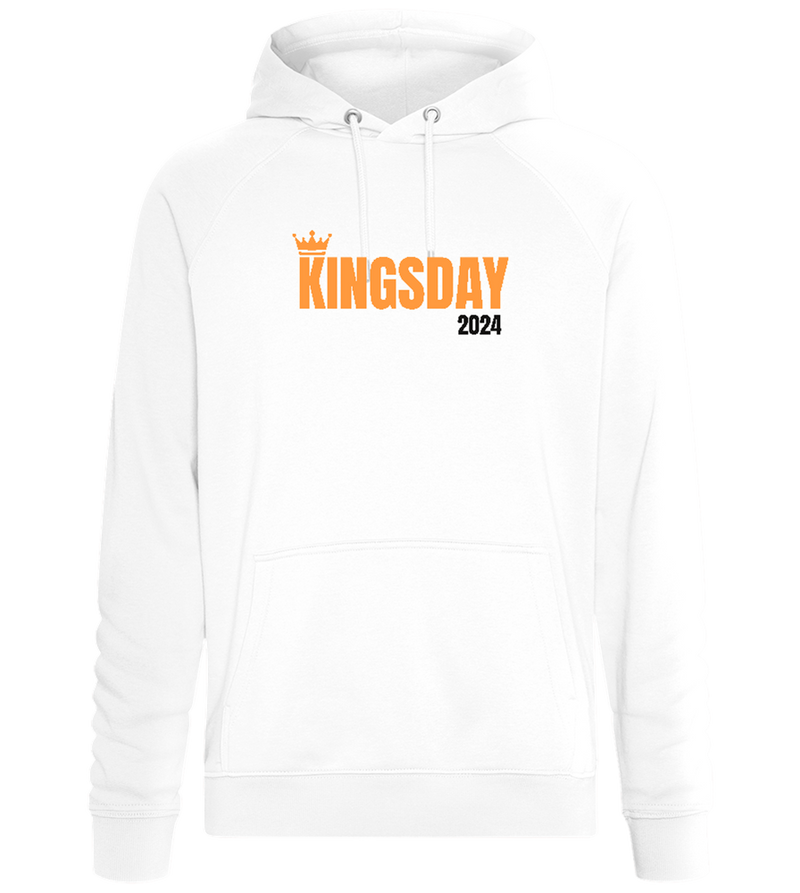 Kingsday 2024 Design - Comfort unisex hoodie_WHITE_front