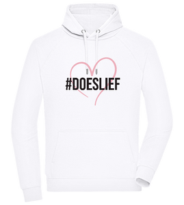 Doeslief Hart Design - Comfort unisex hoodie