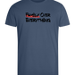 Family over Everything Design - Comfort men's fitted t-shirt_DENIM_front