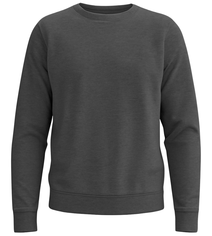Comfort men's sweater_CHARCOAL MELANGE_front