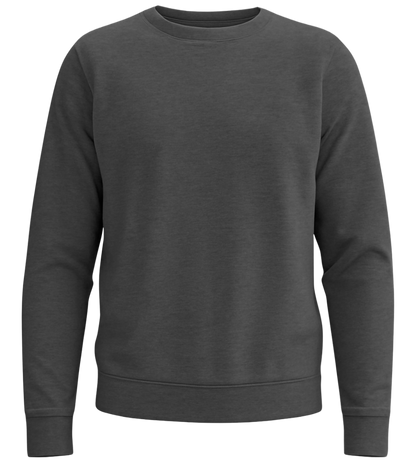 Comfort men's sweater_CHARCOAL MELANGE_front