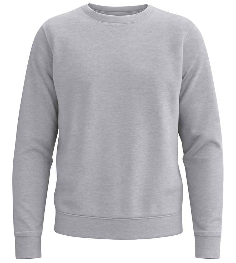Comfort men's sweater_GREY MELANGE_front