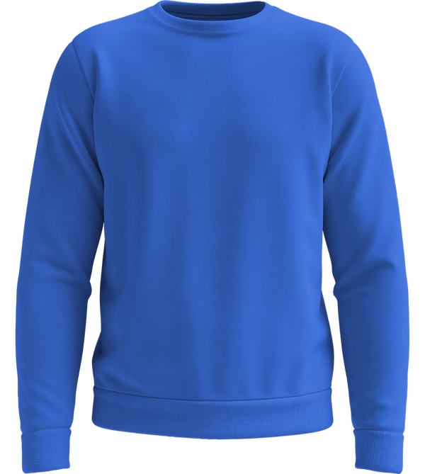 Basic men's sweater_ROYAL BLUE_front