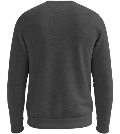 Comfort men's sweater_CHARCOAL MELANGE_back