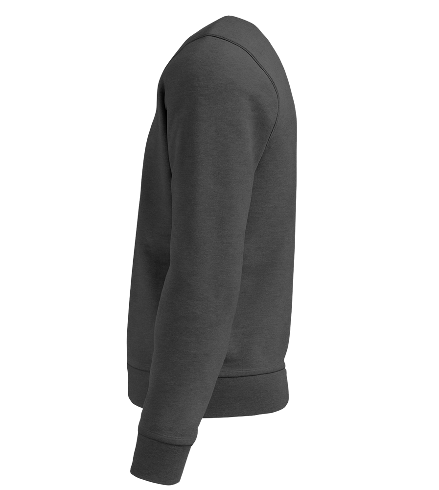 Comfort men's sweater_CHARCOAL MELANGE_left