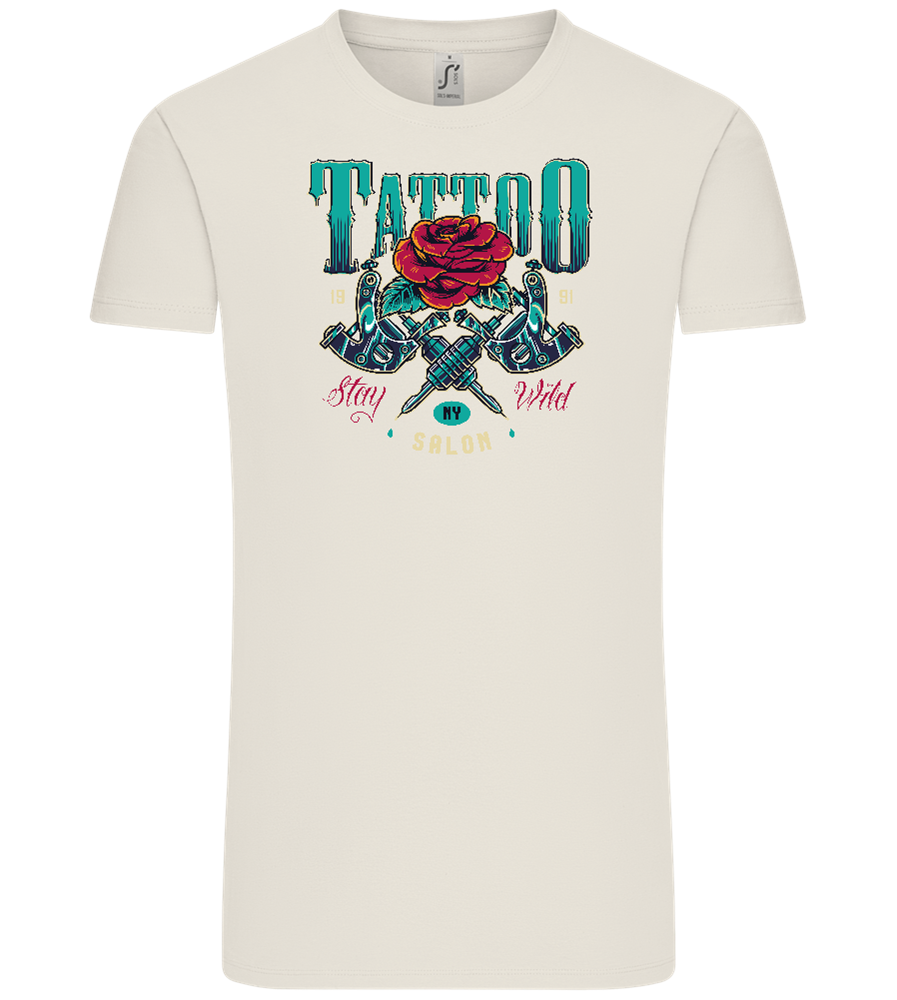 Tattoo Salon NY Design - Comfort Unisex T-Shirt_ECRU_front