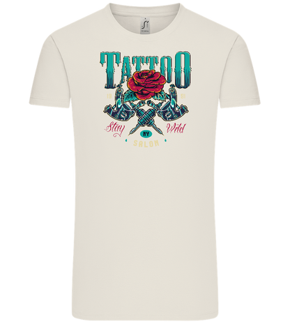 Tattoo Salon NY Design - Comfort Unisex T-Shirt_ECRU_front