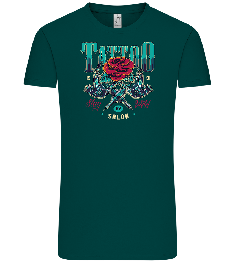 Tattoo Salon NY Design - Comfort Unisex T-Shirt_GREEN EMPIRE_front