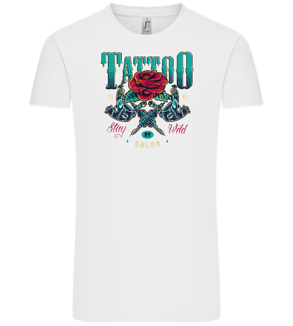 Tattoo Salon NY Design - Comfort Unisex T-Shirt_WHITE_front