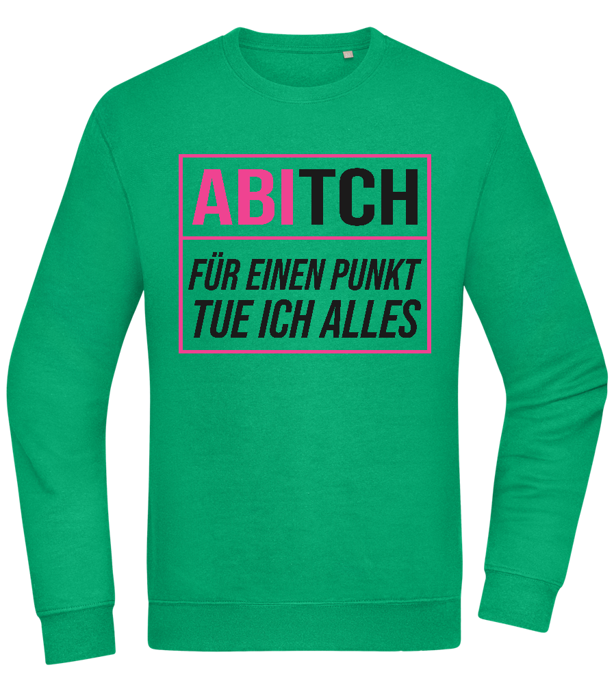 Tue Ich Alles Design - Comfort Essential Unisex Sweater_MEADOW GREEN_front