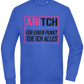 Tue Ich Alles Design - Comfort Essential Unisex Sweater_ROYAL_front