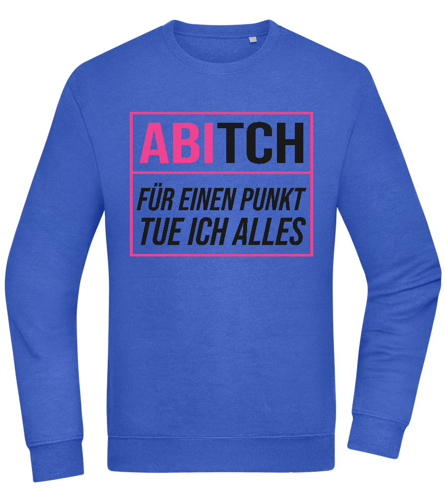 Tue Ich Alles Design - Comfort Essential Unisex Sweater_ROYAL_front