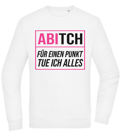 Tue Ich Alles Design - Comfort Essential Unisex Sweater_WHITE_front