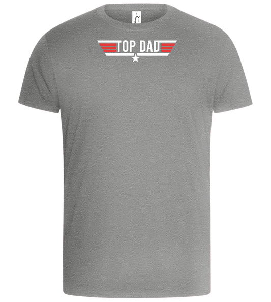 Top Dad Design - Basic Unisex T-Shirt_ORION GREY_front