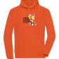 I Need a Huge Cocktail Design - Comfort unisex hoodie_BURNT ORANGE_front