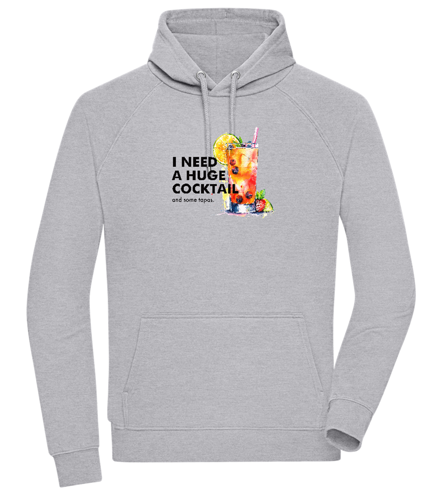 I Need a Huge Cocktail Design - Comfort unisex hoodie_ORION GREY II_front