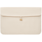 15 inch Cotton Laptop Pouch_BEIGE_front