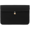 15 inch Cotton Laptop Pouch_BLACK_front