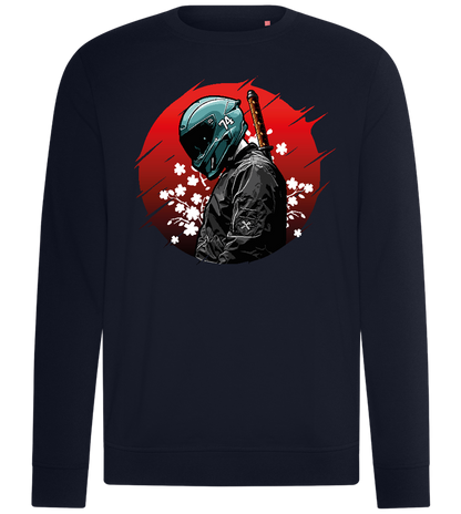 Red Samurai Design - Comfort unisex sweater_FRENCH NAVY_front